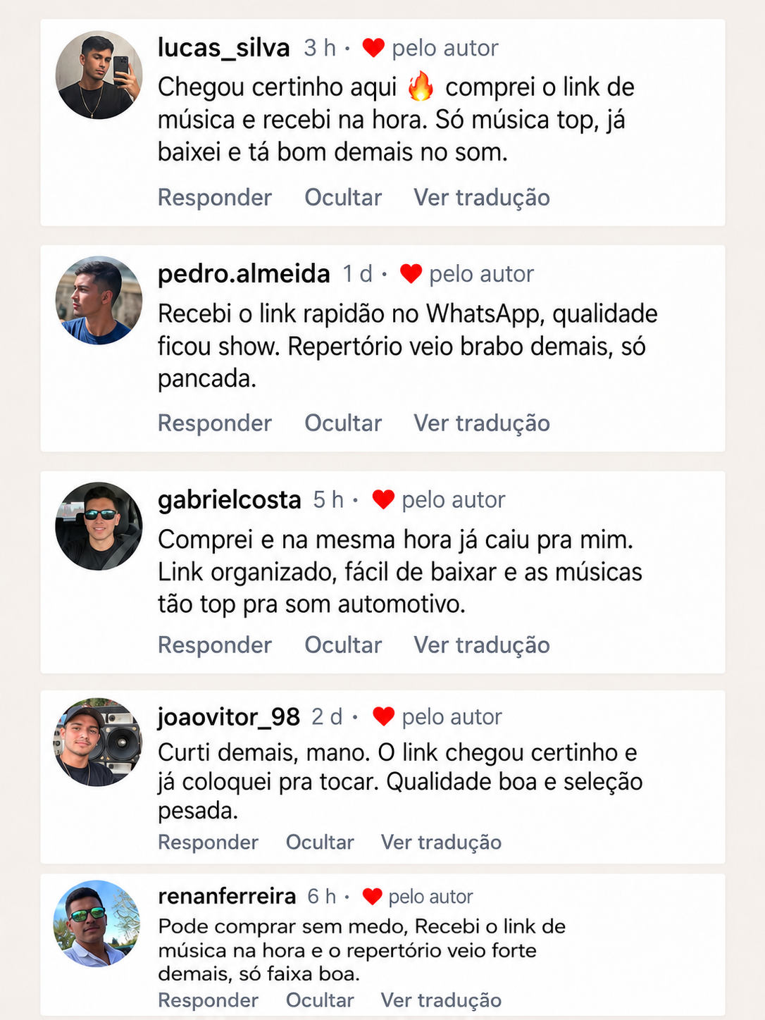 Depoimento Real